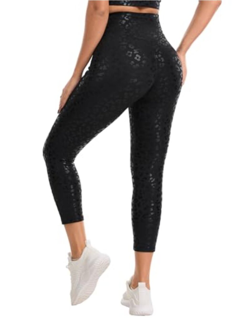High Waisted Scrunch Booty Leggings with Pockets, Nylon Blend Yoga Pants